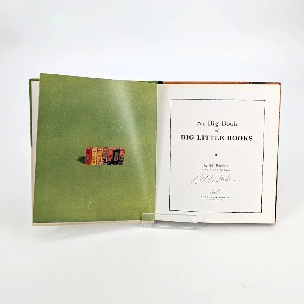 SIGNED Bill Borden The Big Book of Big Little Books Bill Borden Hardcover 1997